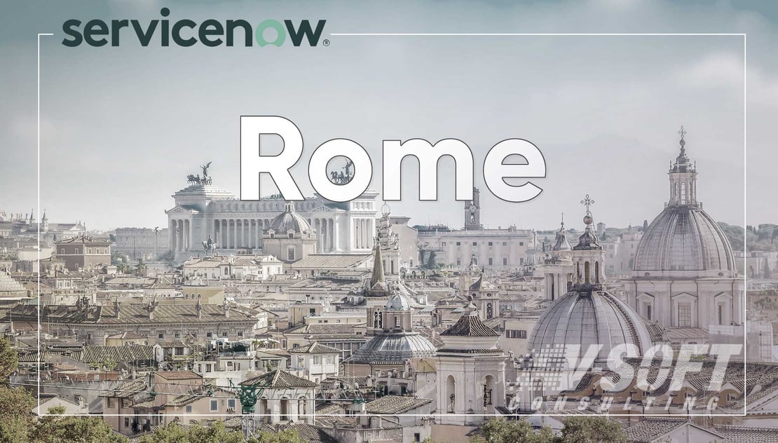 ServiceNow Rome Updates