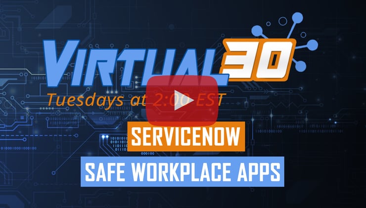 Live Demo of the ServiceNow Safe Workplace Apps