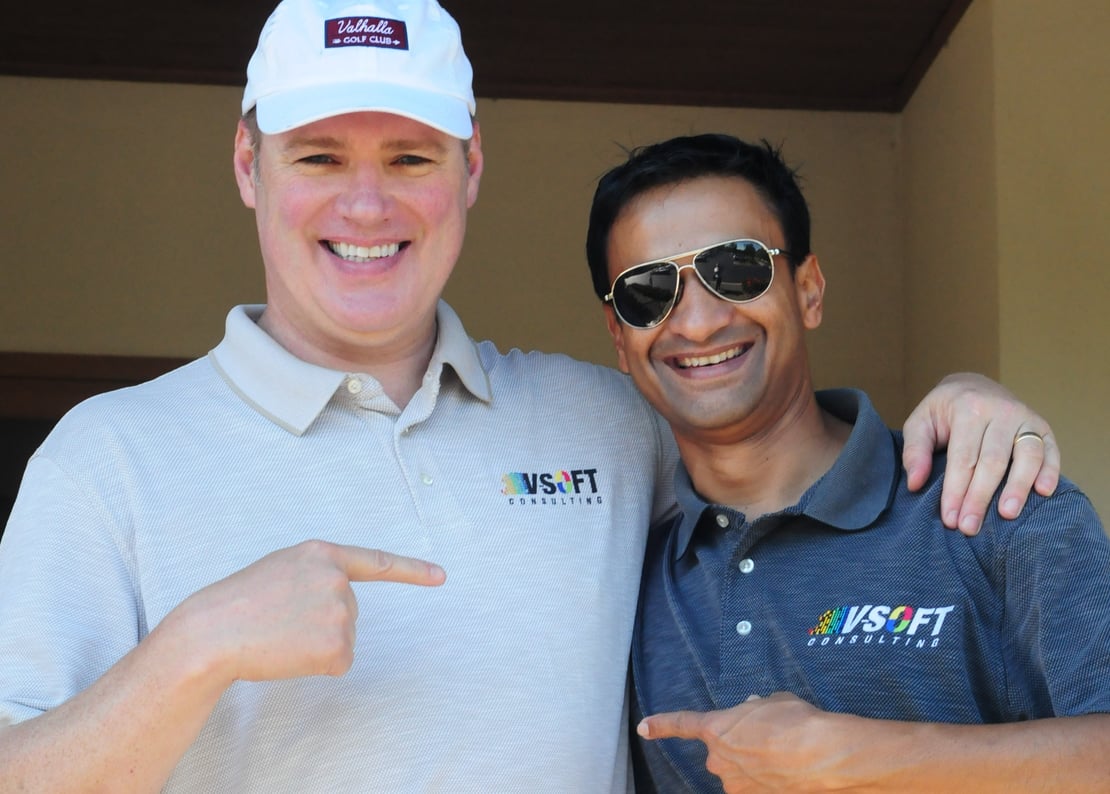 Michael Ross, Director of Marketing at V-Soft Consulting with Jai Bokey