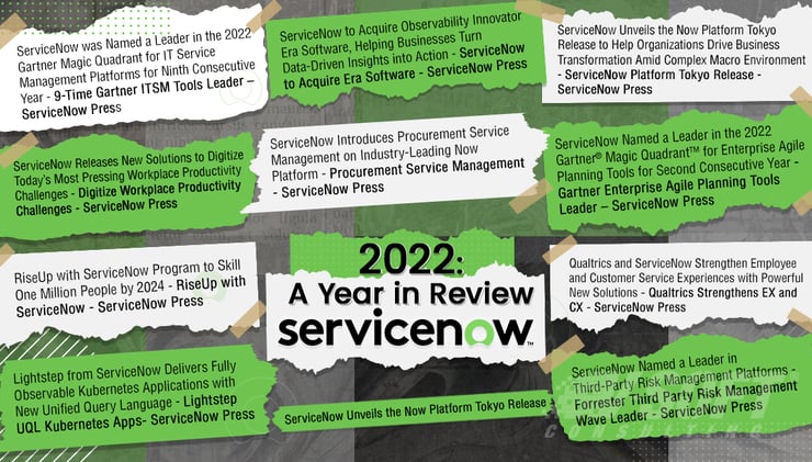 2022: A Year in Review – ServiceNow